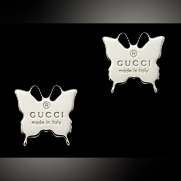 NWT GUCCI EARRINGS 🦋 - Picture 1 of 11